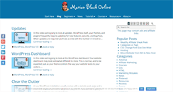 Desktop Screenshot of marionblackonline.com